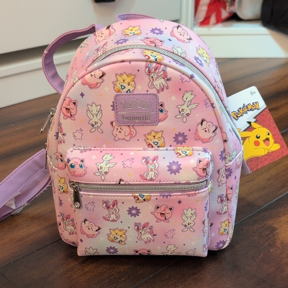 Loungefly Handbags - Pink Loungefly Pokemon Backpack